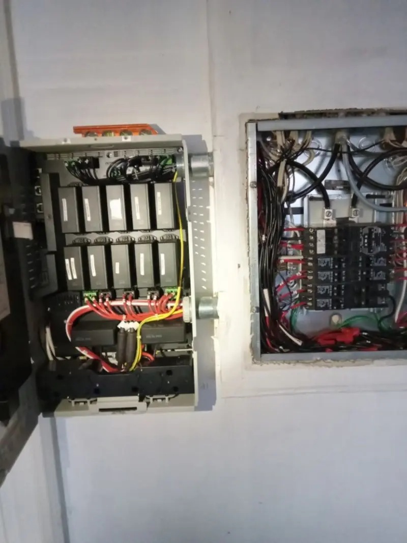 Electrical panel upgrade completed for Commercial Electrician Services in Dacula